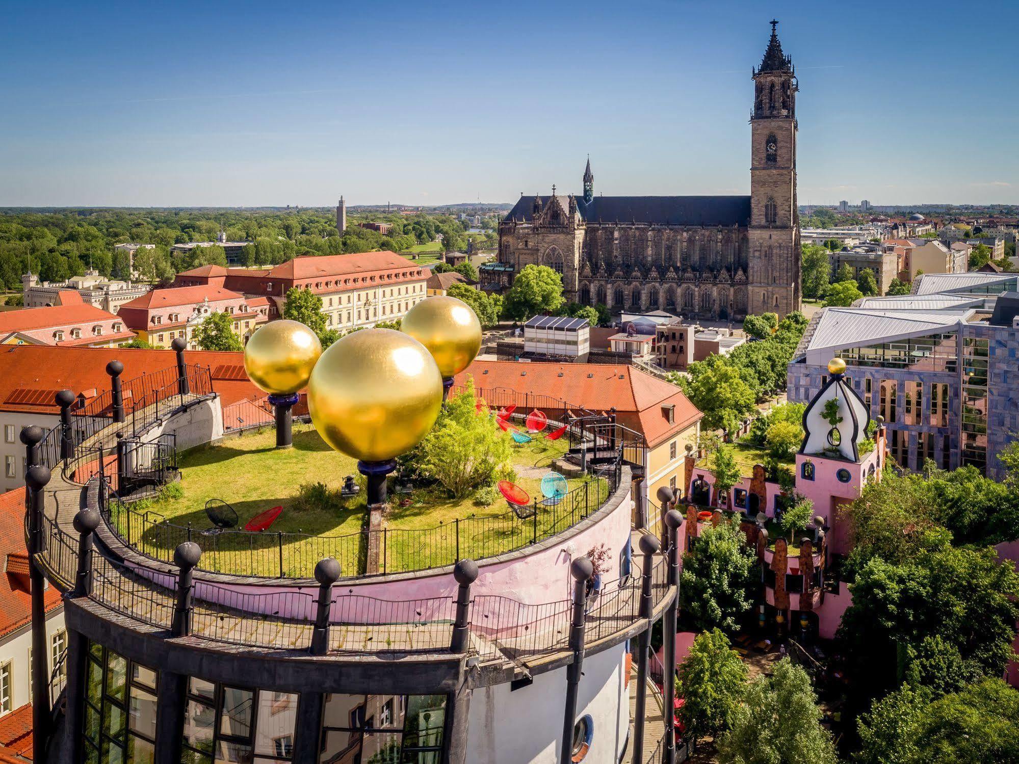 Aparthotel Magdeburg Exterior foto